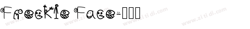 Freckle Face字体转换